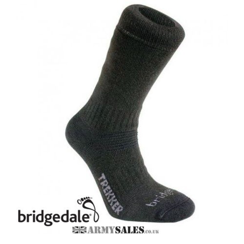 Bridgedale Essential Kit Trekker Socks, Military Spec, BLACK